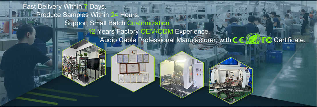 **NOSYA factory, an expert in professional audio cable manufacturing, delivers excellent quality for sound**